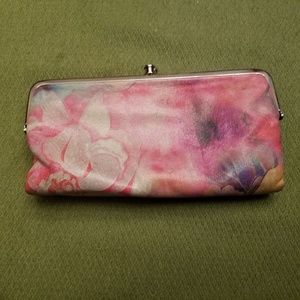 Hobo Floral Lauren Double-Frame Clutch Wallet